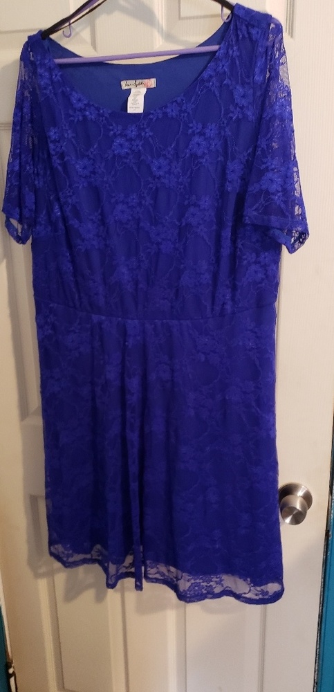 Blue dress